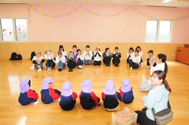 畑に行く前のあいさつ