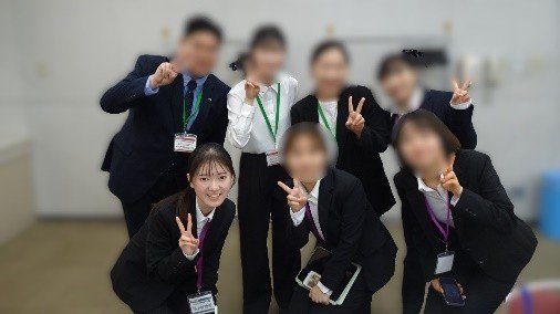 事前打ち合わせで参加学生と