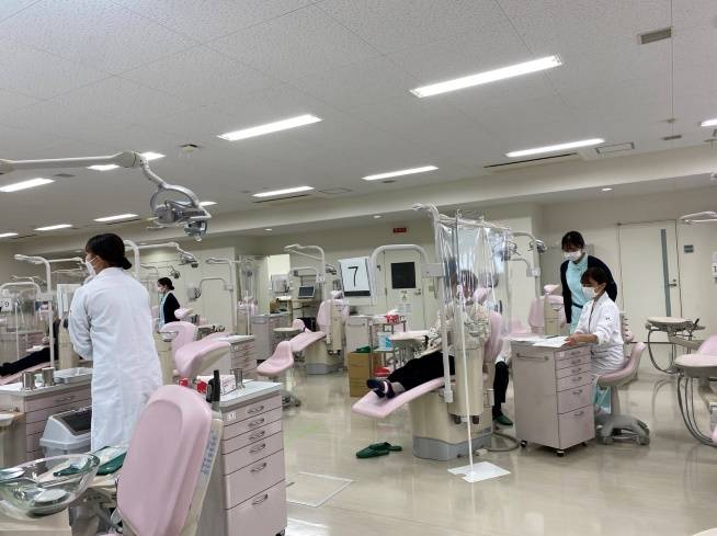 【口腔保健学科】学内歯科検診の実施