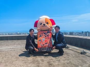 本学マスコット「ときワン」がFC.AWJの応援マスコットに就任しました!