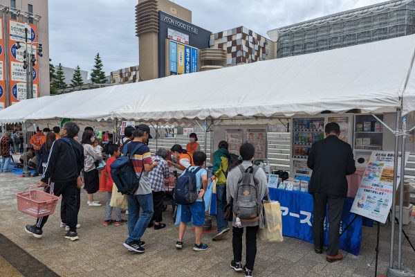 【口腔保健学科】オーラルヘルスアッププロジェクトが「いつものもしもCARAVAN神戸」に出展しました