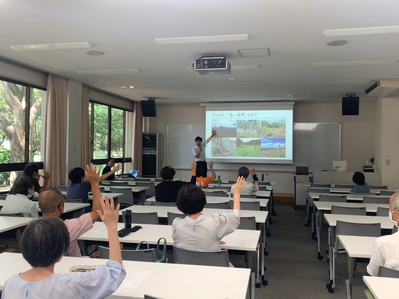 【地域交流センター】公開講座「ときわの森の仲間たち」が開催されました。