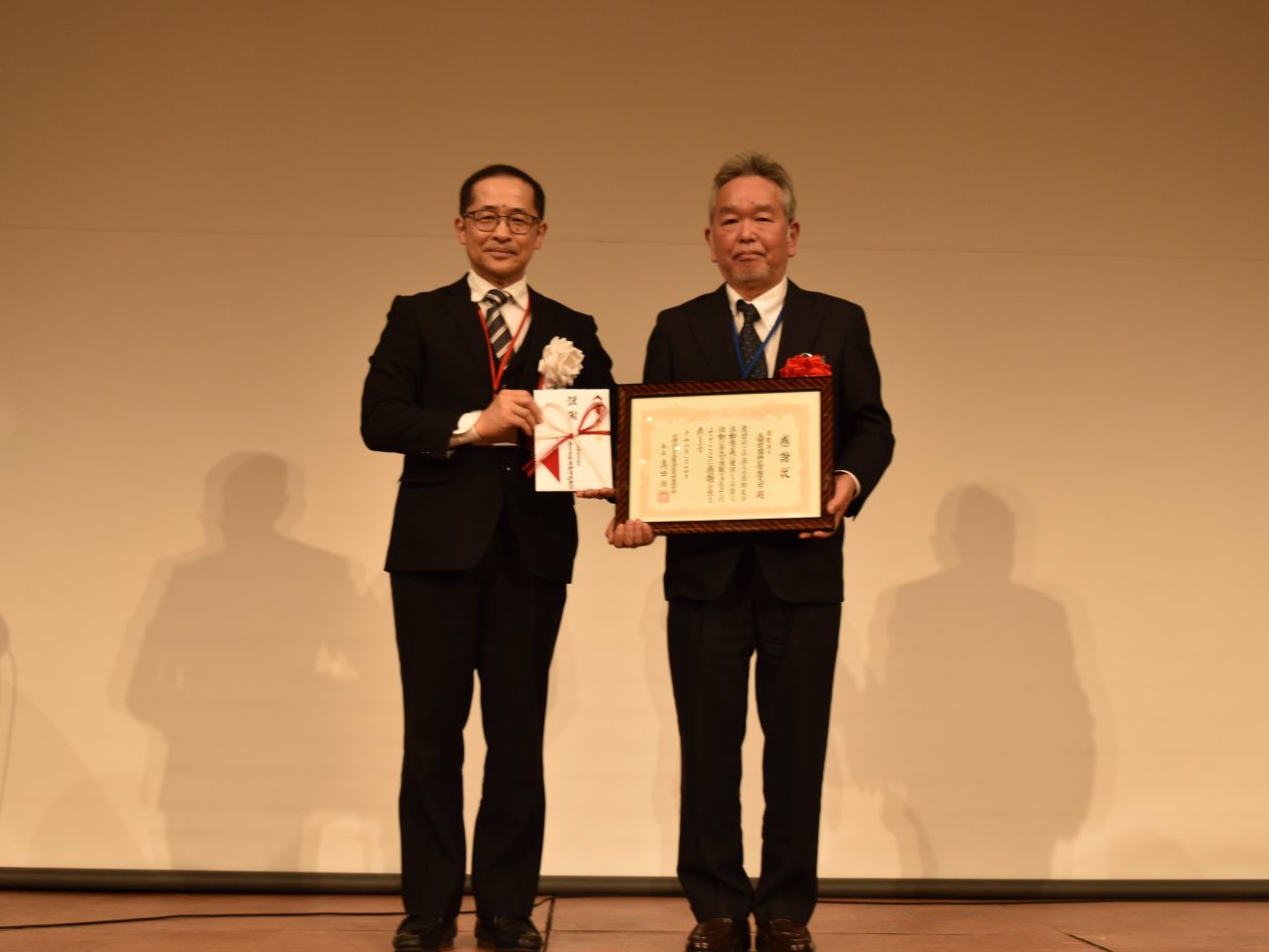 【医療検査学科】兵庫県臨床検査技師会から本学へ感謝状を頂きました