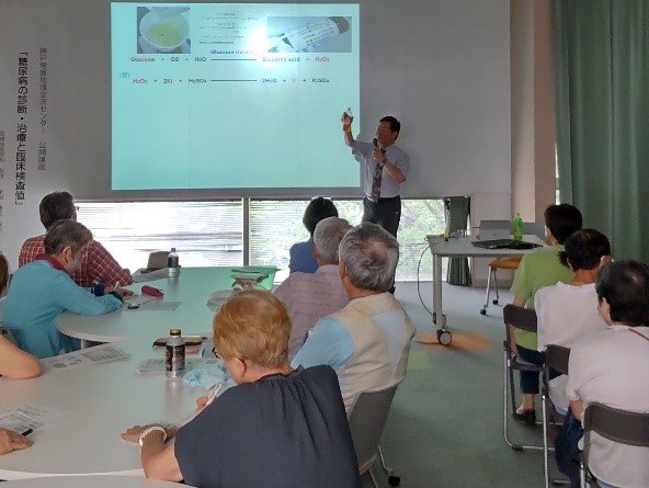 【医療検査学科】公開講座「糖尿病の診断・治療と臨床検査値」が本学で開催されました