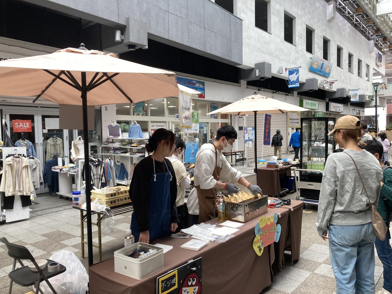 本学の学生サークルが「しんながたくにづかローカル＆ワールドフェスティバル」に参加しました！