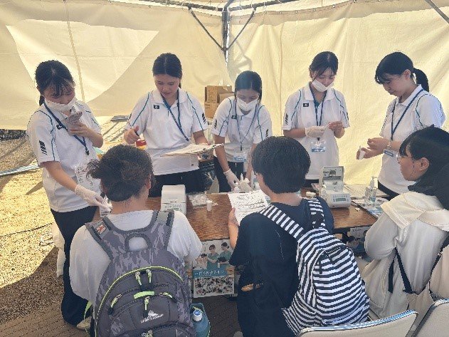 大阪・関西万博で催された、朝日放送グループ主催イベント 『世界に発信する「防災」の未来設計図』に出展しました。