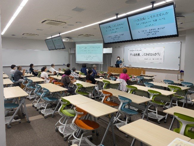 【看護学科】公開講座「人生会議してみませんか？」が開催されました。