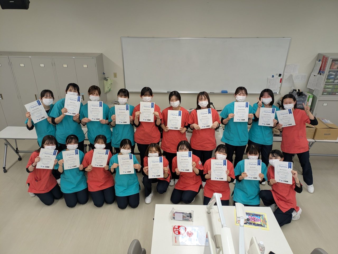 【口腔保健学科】4年間の学びの集大成「プロフェッショナルオーラルヘルス実習」を実施しました
