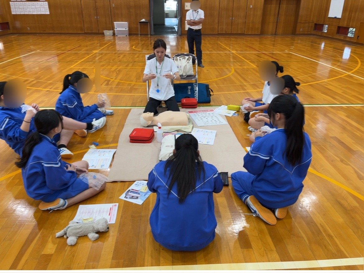 本学教員が市民救命士講習を実施しました
