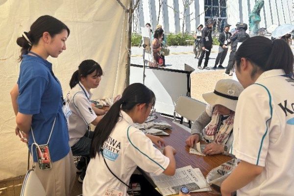 大阪・関西万博で催された、朝日放送グループ主催イベント 『世界に発信する「防災」の未来設計図』に出展しました。