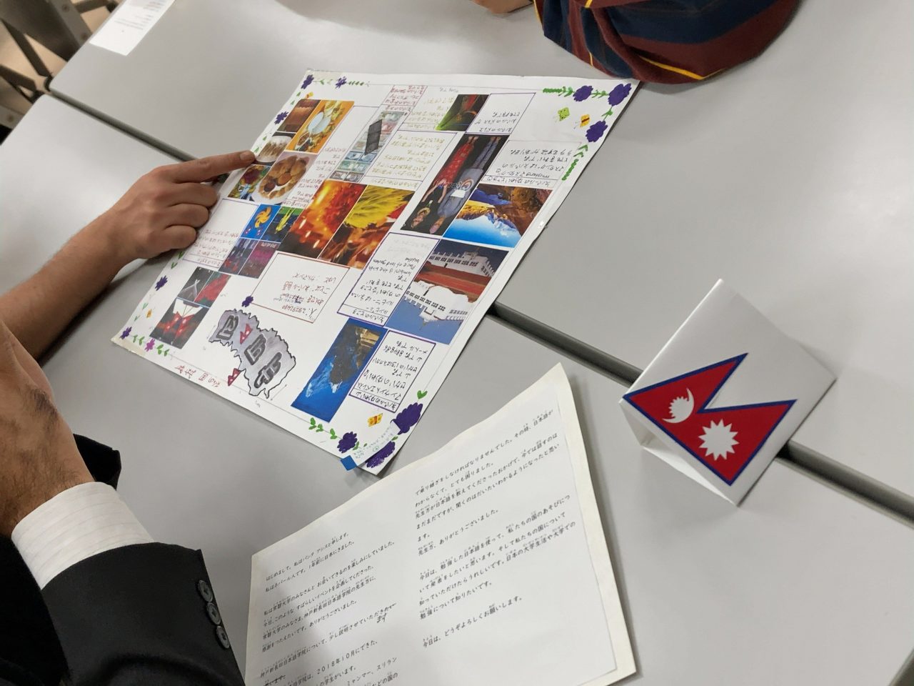 日本語学校留学生との交流会㏌常盤