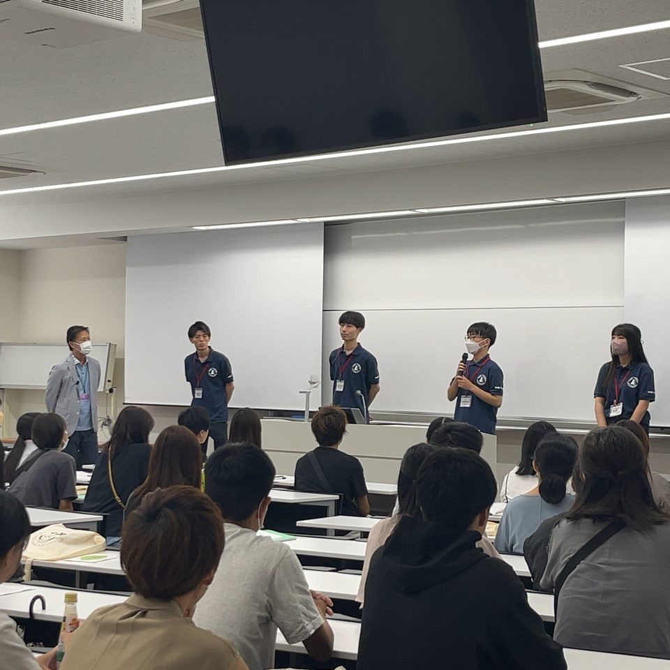 診療放射線学科の総合説明会の様子