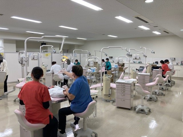 【口腔保健学科】歯科健診を実施しました