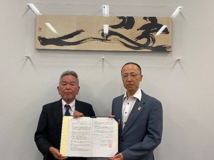 神戸市と「災害時等における場所の提供に関する協定」を締結しました