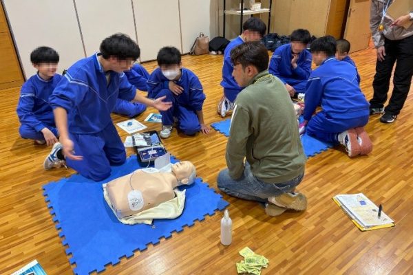 本学にて普通救命講習Ⅰを実施しました