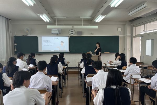 【口腔保健学科】福崎高等学校の生徒の皆さんと、チーム医療の重要性について一緒に考えました！